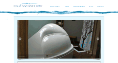 Desktop Screenshot of cloudninefloatcenter.com
